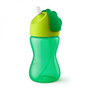 Philips Avent,  Beker met buigzaam rietje, Groen , Leeftijd 12m+
