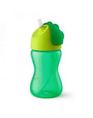Philips Avent,  Beker met buigzaam rietje, Groen , Leeftijd 12m+