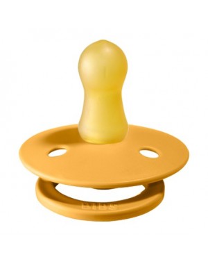 BIBS Colour, Maat 1 (0-6 maanden), Rond - Latex, Speen met naam