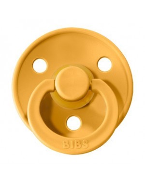 BIBS Colour, Maat 1 (0-6 maanden), Rond - Latex, Speen met naam