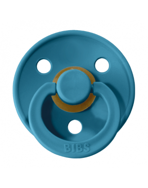 BIBS Colour, Maat 1 (0-6 maanden), Rond - Latex, Speen met naam