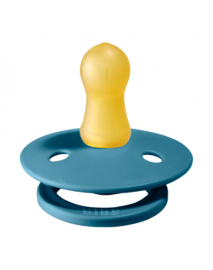 BIBS Colour, Maat 1 (0-6 maanden), Rond - Latex, Speen met naam