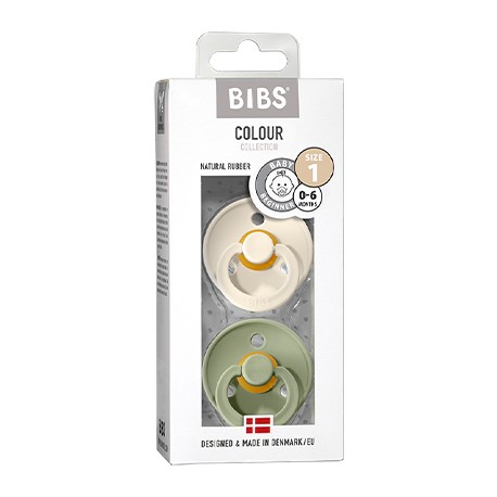 BIBS Colour - 2 stuks, Maat 1 (0-6 maanden), Rond - Latex, BIBS Colour - 2 stuks, Maat 1 (0-6 maanden), Rond - Latex,