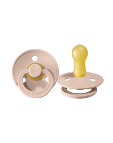 BIBS Colour - 2 stuks, Maat 2 (6+ maanden), Rond - Latex
