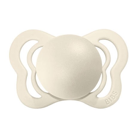 Bibs Couture,  Maat 1 (0-6 m), Orthodontisch - Latex, Speen met naam , 5-pack