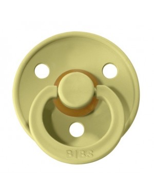 BIBS Colour, Maat 1 (0-6 maanden), Rond - Latex, Speen met naam