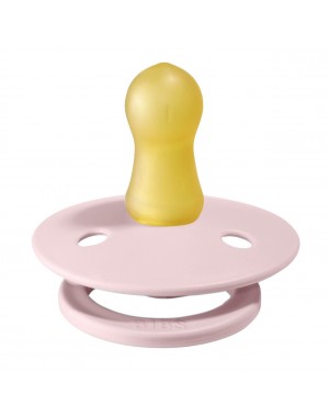 BIBS Colour, Maat 1 (0-6 maanden), Rond - Latex, Speen met naam