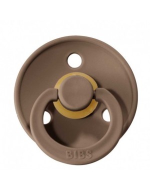 BIBS Colour, Maat 1 (0-6 maanden), Rond - Latex, Speen met naam