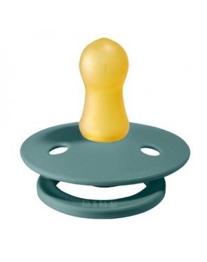 BIBS Colour, Maat 1 (0-6 maanden), Rond - Latex, Speen met naam