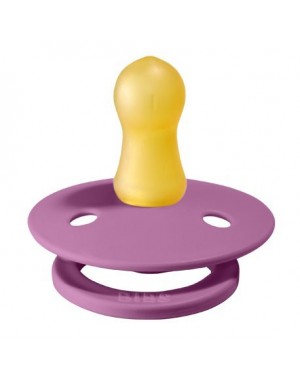 BIBS Colour, Maat 1 (0-6 maanden), Rond - Latex, Speen met naam