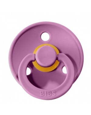 BIBS Colour, Maat 1 (0-6 maanden), Rond - Latex, Speen met naam