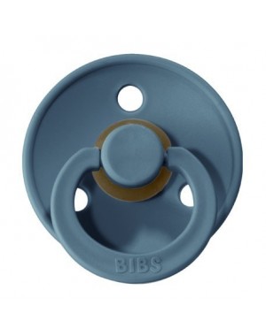 BIBS Colour, Maat 1 (0-6 maanden), Rond - Latex, Speen met naam