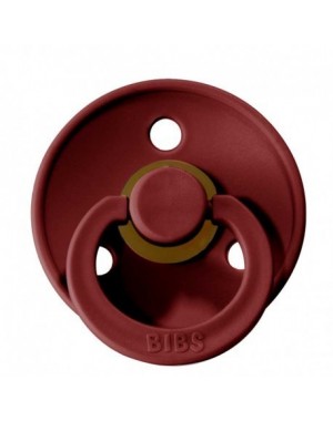 BIBS Colour, Maat 1 (0-6 maanden), Rond - Latex, Speen met naam