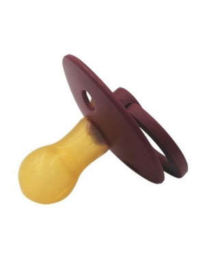 BIBS Colour, Maat 1 (0-6 maanden), Rond - Latex, Speen met naam