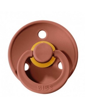 BIBS Colour, Maat 1 (0-6 maanden), Rond - Latex, Speen met naam