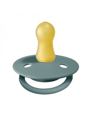 BIBS De Lux Speen Met Naam, Maat 1 (0-6 maanden), Rond - Latex,