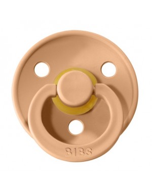 BIBS Colour, Maat 1 (0-6 maanden), Rond - Latex, Speen met naam