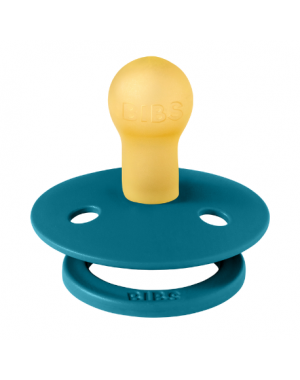 BIBS Colour, Maat 1 (0-6 maanden), Rond - Latex, Speen met naam