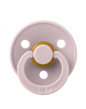 BIBS Colour, Maat 1 (0-6 maanden), Rond - Latex, Speen met naam