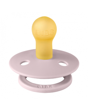 BIBS Colour, Maat 1 (0-6 maanden), Rond - Latex, Speen met naam