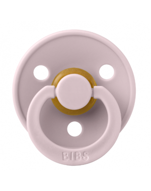 BIBS Colour, Maat 1 (0-6 maanden), Rond - Latex, Speen met naam