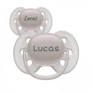 PHILIPS AVENT Ultra Soft, Maat 2 (6-18 maanden), Symmetrisch - Silicone, Speen met naam