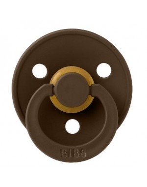 BIBS Colour, Maat 1 (0-6 maanden), Rond - Latex, Speen met naam