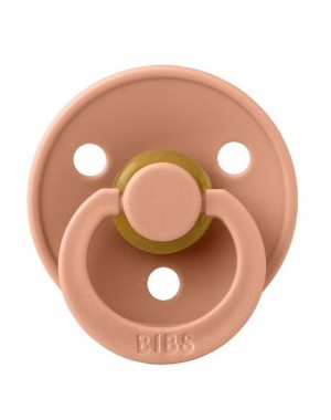 BIBS Colour, Maat 1 (0-6 maanden), Rond - Latex, Speen met naam
