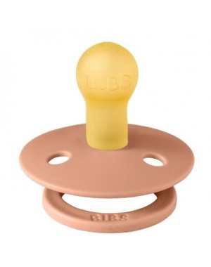 BIBS Colour, Maat 1 (0-6 maanden), Rond - Latex, Speen met naam