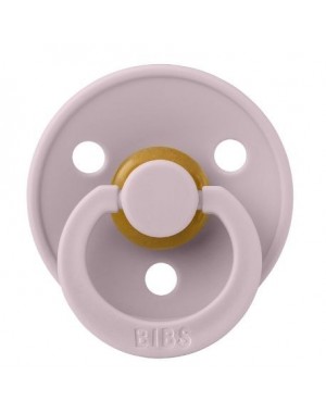 BIBS Colour, Maat 1 (0-6 maanden), Rond - Latex, Speen met naam