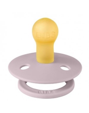 BIBS Colour, Maat 1 (0-6 maanden), Rond - Latex, Speen met naam