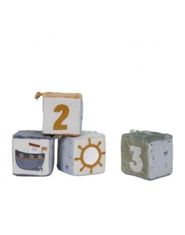 LITTLE DUTCH,  Activiteit kubussen, Matrozenbaai, Blauw