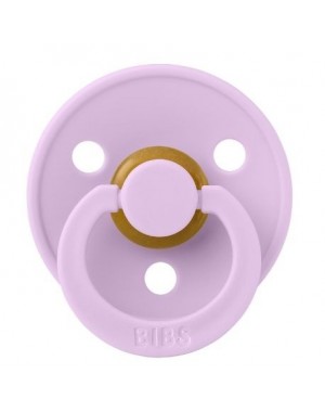 BIBS Colour, Maat 1 (0-6 maanden), Rond - Latex, Speen met naam