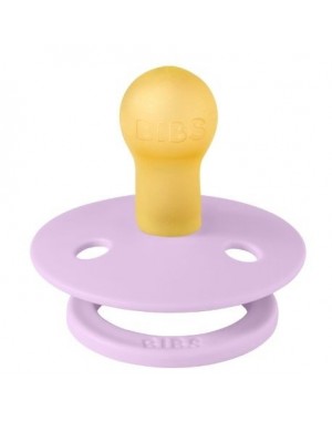 BIBS Colour, Maat 1 (0-6 maanden), Rond - Latex, Speen met naam