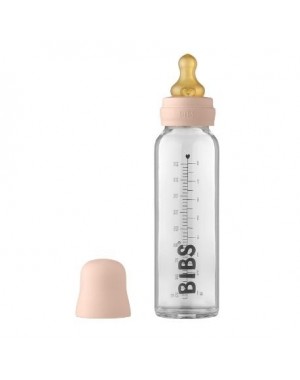 BIBS Baby Glazen Fles, Complete set 225 ml