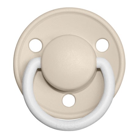 BIBS De Lux Night, One size (0-36 maanden), Rond - Silicone