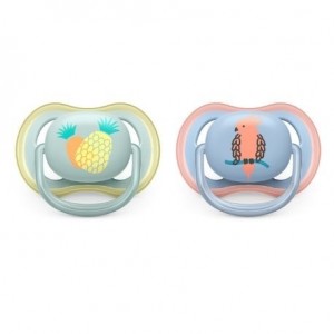 Philips Avent 0-6,Ultra Air Roze,Symmetrisch - Silicone