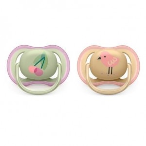 Philips Avent 0-6,Ultra Air Roze,Symmetrisch - Silicone