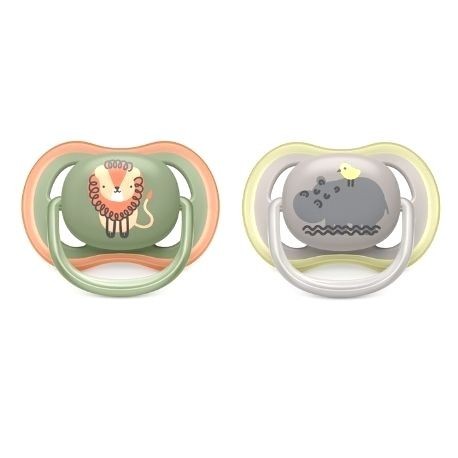 PHILIPS AVENT Ultra Air, Fopspeen 6-18, Symmetrisch - siliconen PHILIPS AVENT Ultra Air, Fopspeen 6-18, Symmetrisch - siliconen