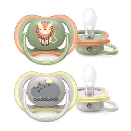 PHILIPS AVENT Ultra Air, Fopspeen 6-18, Symmetrisch - siliconen