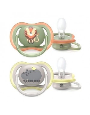 PHILIPS AVENT Ultra Air, Fopspeen 6-18, Symmetrisch - siliconen