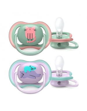 PHILIPS AVENT Ultra Air, Fopspeen 6-18, Symmetrisch - siliconen