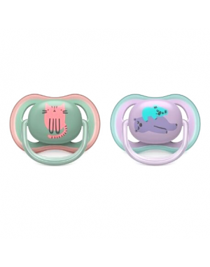 PHILIPS AVENT Ultra Air, Fopspeen 6-18, Symmetrisch - siliconen