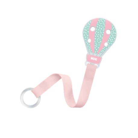 NUK  Speen clip, Roze