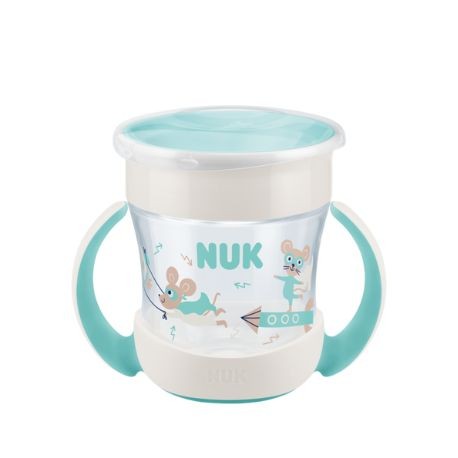 NUK  Mini Magische Beker, Drinkbeker, Wit, 6+m