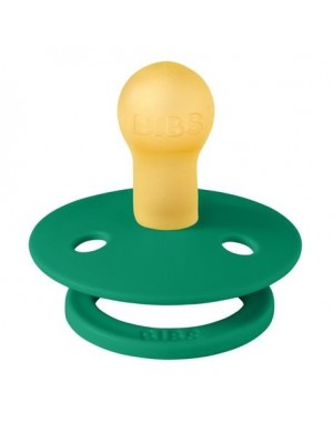 BIBS Colour, Maat 1 (0-6 maanden), Rond - Latex, Speen met naam