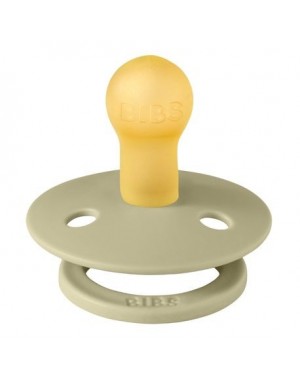 BIBS Colour, Maat 1 (0-6 maanden), Rond - Latex, Speen met naam