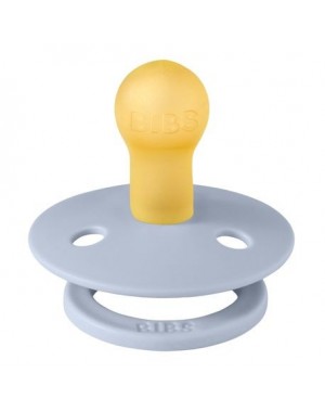 BIBS Colour, Maat 1 (0-6 maanden), Rond - Latex, Speen met naam