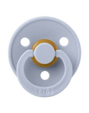 BIBS Colour, Maat 1 (0-6 maanden), Rond - Latex, Speen met naam