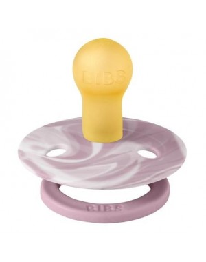 BIBS Colour, Maat 1 (0-6 maanden), Rond - Latex, Speen met naam